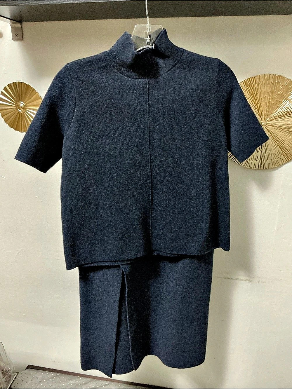 Zara Blue Two-Piece Set Size SMALL Like New